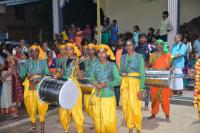 Shobha Yatra begins from Shri Maha Ganapati  Mahamaya Temple